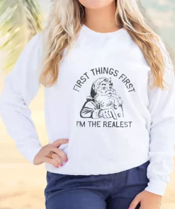 First Things First I'm The Realest Santa Ugly Christmas Sweater 2 First Things First Im The Realest Santa Ugly Christmas Sweater 3