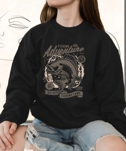 Fishing Adventure Funny Graphic Sweatshirt