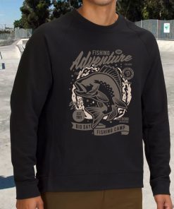 Fishing Adventure Funny Graphic Sweatshirt 3