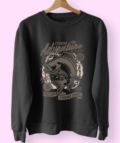 Fishing Adventure Funny Graphic Sweatshirt 4