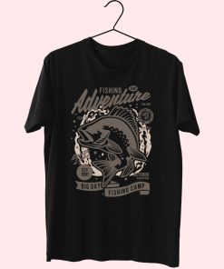 Fishing Adventure Funny Graphic T Shirt