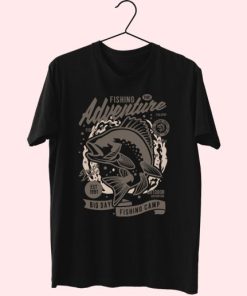 Fishing Adventure Funny Graphic T Shirt 4