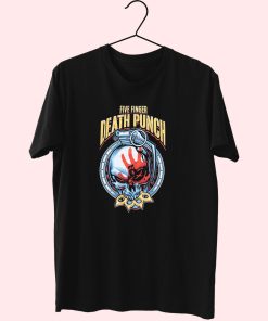 Five Finger Death Punch Skull Grenade Essentials T Shirt