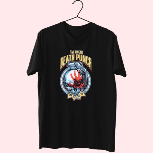 Five Finger Death Punch Skull Grenade Essentials T Shirt