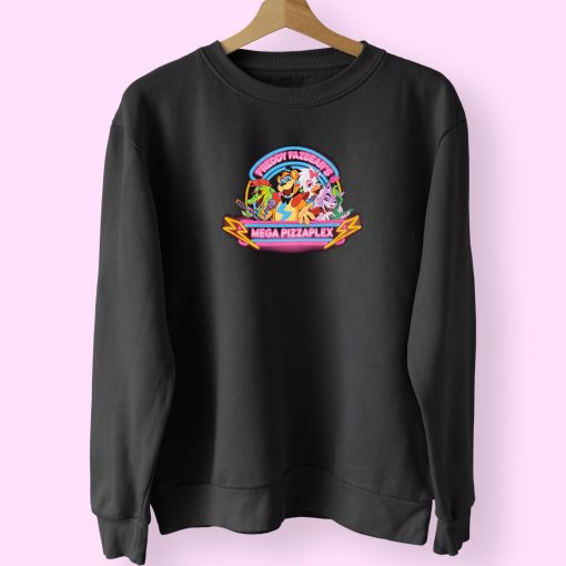 Five Nights At Freddy’s Neon Sign Group Sweatshirt Design