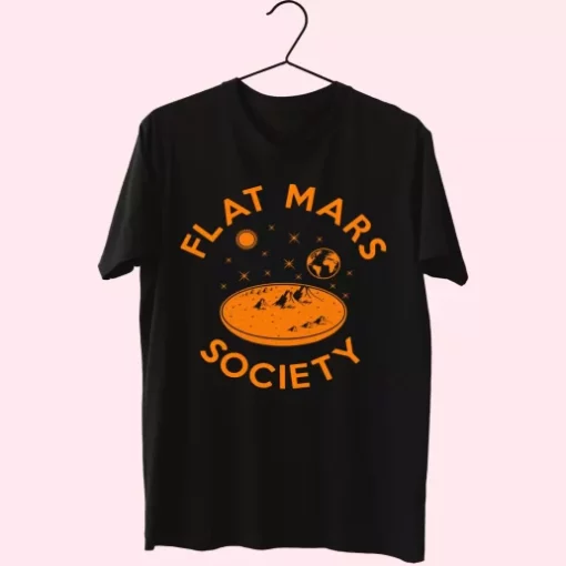 Flat Mars Society 90S Retro Classic 90S T Shirt Style