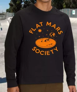 Flat Mars Society 90s Retro Classic Sweatshirt Style 2 Flat Mars Society 90s Retro Classic Sweatshirt Style 3