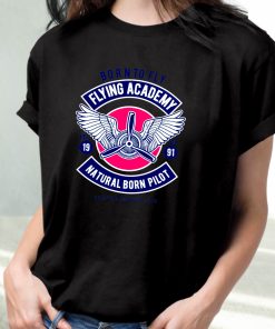 Flying Academy Club Funny Graphic T Shirt 3