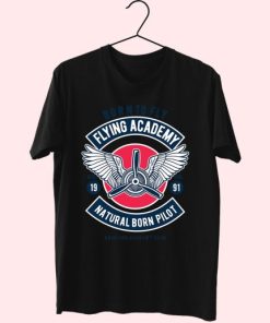 Flying Academy Club Funny Graphic T Shirt 4