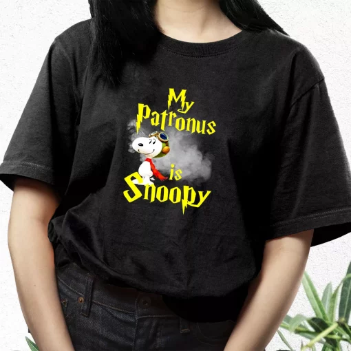 Flying Ace My Patronus Is A Snoopy Classic 90S T Shirt Style