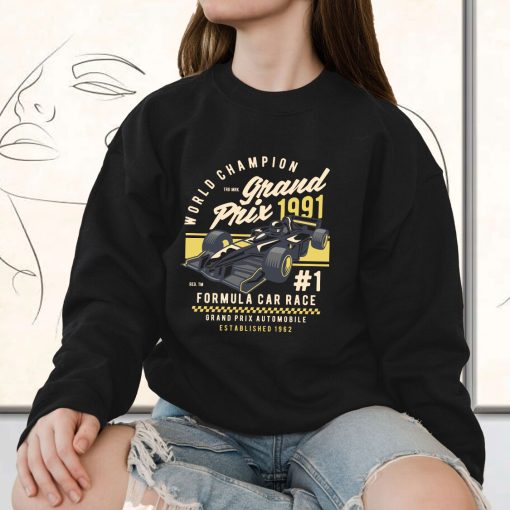 Formula Car Race Funny Graphic Sweatshirt