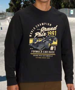 Formula Car Race Funny Graphic Sweatshirt 3