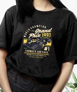 Formula Car Race Funny Graphic T Shirt
