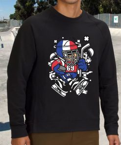 France Hockey Kid Funny Graphic Sweatshirt 3