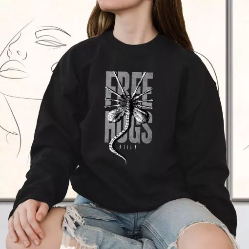 Free Hugs Alien Covenant Classic Sweatshirt Style