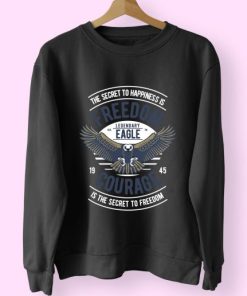 Freedom Eagle Funny Graphic Sweatshirt 4