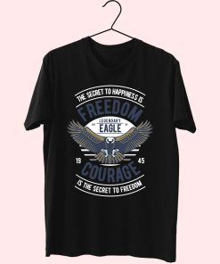 Freedom Eagle Funny Graphic T Shirt
