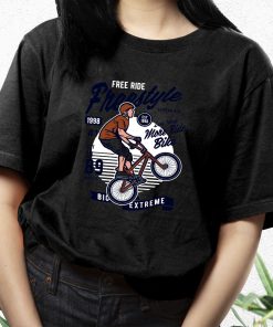 Freestycle Bike Funny Graphic T Shirt