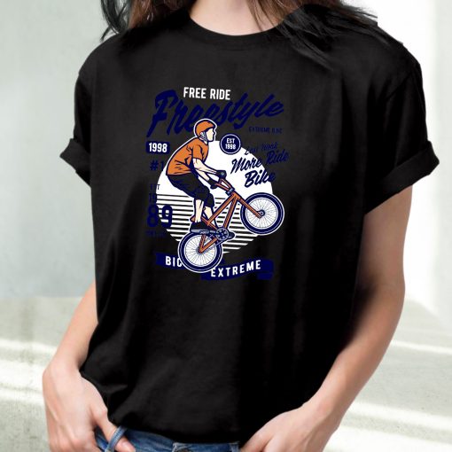 Freestycle Bike Funny Graphic T Shirt