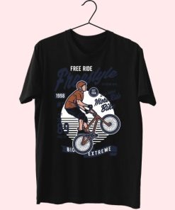 Freestycle Bike Funny Graphic T Shirt 4
