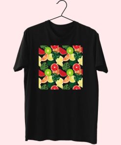 Fresh Tropical Fruits 80S T Shirt Fashion