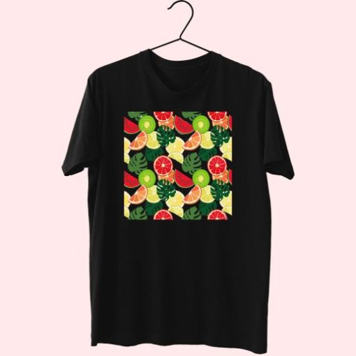 Fresh Tropical Fruits 80S T Shirt Fashion