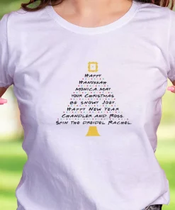 Friends Christmas Phoebe’S Holiday Song Funny Christmas T Shirt