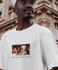 Friends Giving Parody Thanksgiving Vintage T Shirt 2 Friends Giving Parody Thanksgiving Vintage T Shirt 3