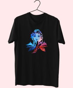 Frozen Elsa Two Tone Gradient Essentials T Shirt