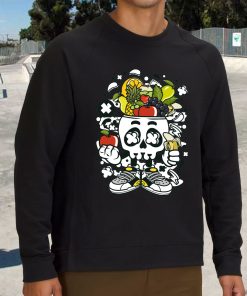 Fruit Skull Head Funny Graphic Sweatshirt 2 Fruit Skull Head Funny Graphic Sweatshirt 3