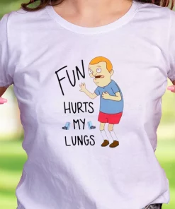 Fun Hurts My Lungs Rudy Bob’S Burger Thanksgiving Vintage T Shirt