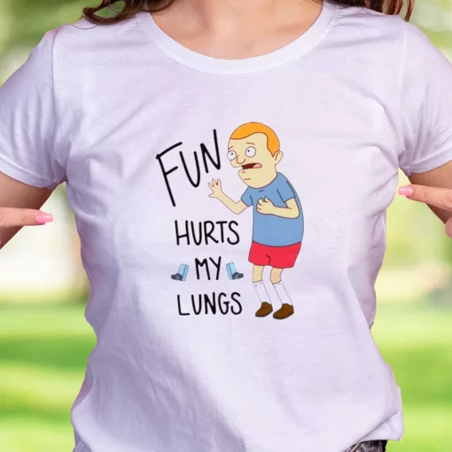 Fun Hurts My Lungs Rudy Bob’S Burger Thanksgiving Vintage T Shirt