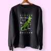 Funny Christmas Tree Rex T Rex Sweatshirt Xmas Outfit