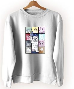 Funny Eras Cat Tour Vintage Sweatshirt