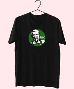 Funny Kfc Thc Smoking Weed Essentials T Shirt