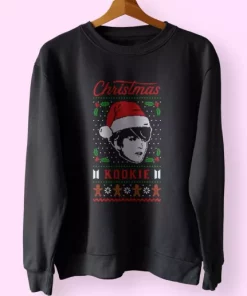 Funny Kpop Jungshook Kookie Sweatshirt Xmas Outfit 4