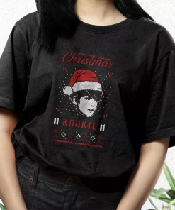 Funny Kpop Jungshook Kookie T Shirt Xmas Design 2 Funny Kpop Jungshook Kookie T Shirt Xmas Design 3