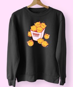 Funny Popcorn Kitten Cute Sweatshirt