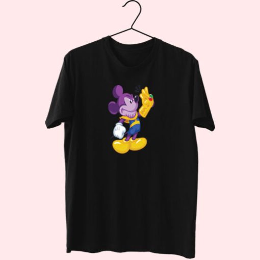 Funny Thanos Mickey Mouse Essentials T Shirt