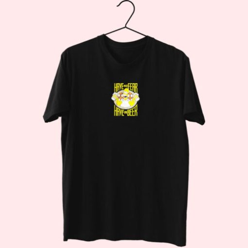 Funny The Simpsons Homer Have No Fear Have A Beer Essentials T Shirt