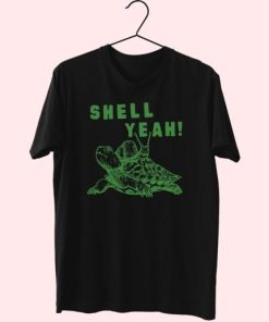 Funny Turtle Shell Yeah Tortoise 80S T Shirt Fashion
