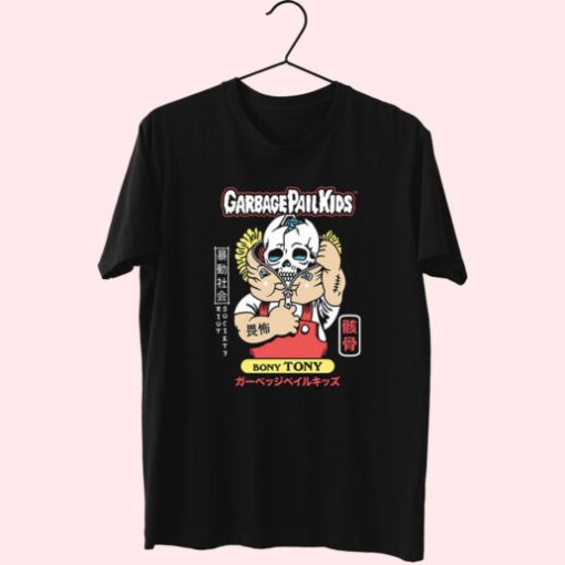 Garbage Pail Kids Bony Tony Cool Skull Essentials T Shirt