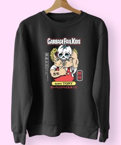 Garbage Pail Kids Bony Tony Cool Skull Sweatshirt Design Garbage Pail Kids Bony Tony Cool Skull Sweatshirt Design