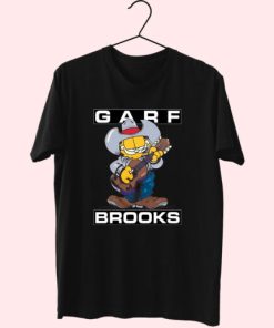 Garth Brooks X Garfield Garf Brooks Vintage Cartoon T Shirt Essential T Shirt