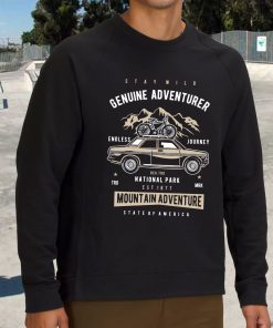 Genuine Adventurer Funny Graphic Sweatshirt 2 Genuine Adventurer Funny Graphic Sweatshirt 3