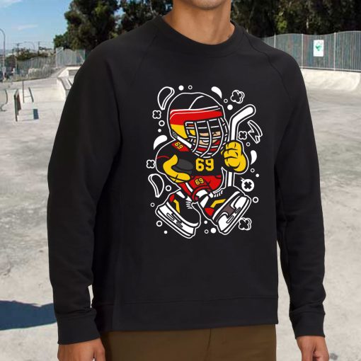 Germany Hockey Kid Funny Graphic Sweatshirt