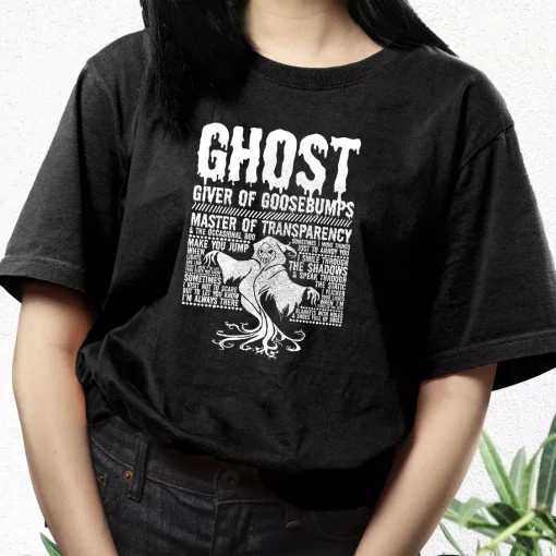 Ghost Giver Of Goosebumps Classic 90S T Shirt Style