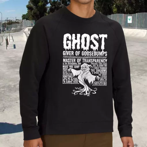 Ghost Giver Of Goosebumps Classic Sweatshirt Style