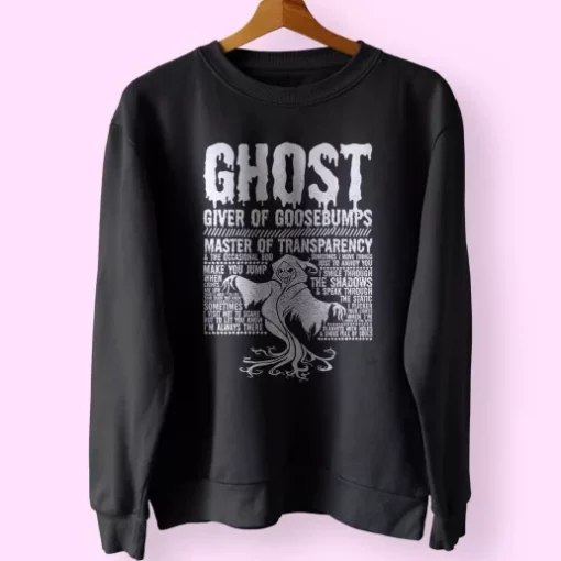 Ghost Giver Of Goosebumps Classic Sweatshirt Style