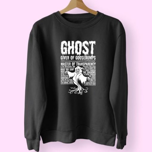 Ghost Giver of Goosebumps 70s Sweatshirt Inspired